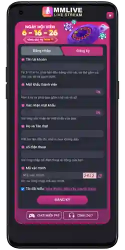 Đăng Ký Tài Khoản MMLIVE Casino Online Việt Nam